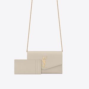 YSL uptown chain wallet